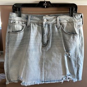 Mudd flex stretch denim skirt size 13